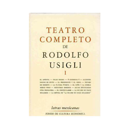 TEATRO COMPLETO, I 9789681602017