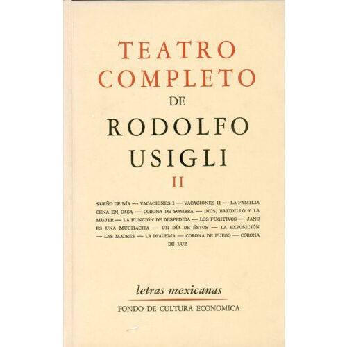 TEATRO COMPLETO, II 9789681602024