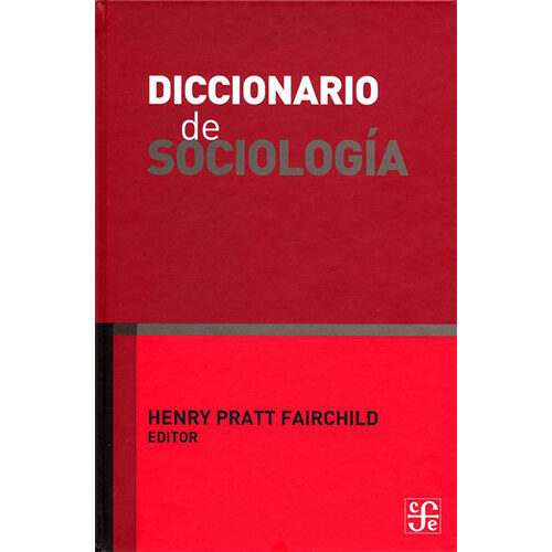 DICCIONARIO DE SOCIOLOGIA 9789681653934