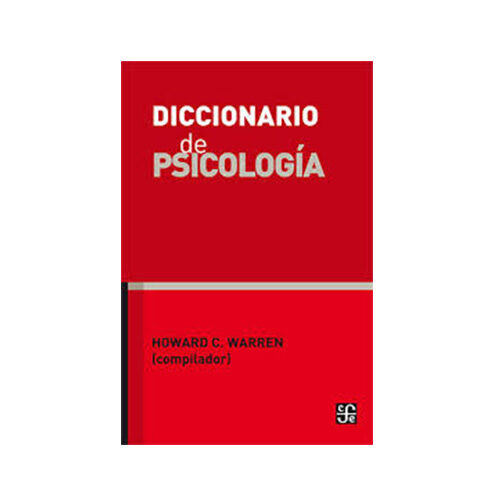 DICCIONARIO DE PSICOLOGIA 9789681656904