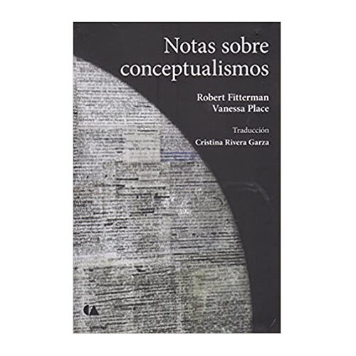 NOTAS SOBRE CONCEPTUALISMO 9786075160559
