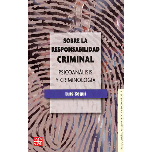SOBRE LA RESPONSABILIDAD CRIMINAL 9788437506838
