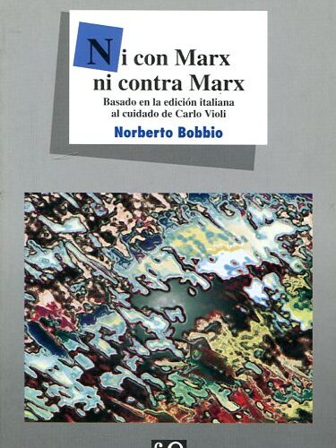 NI CON MARX NI CONTRA MARX 005329R