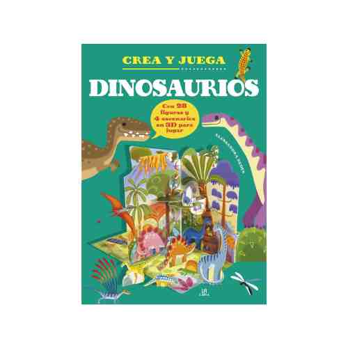 DINOSAURIOS - CREA Y JUEGA 9788466244190